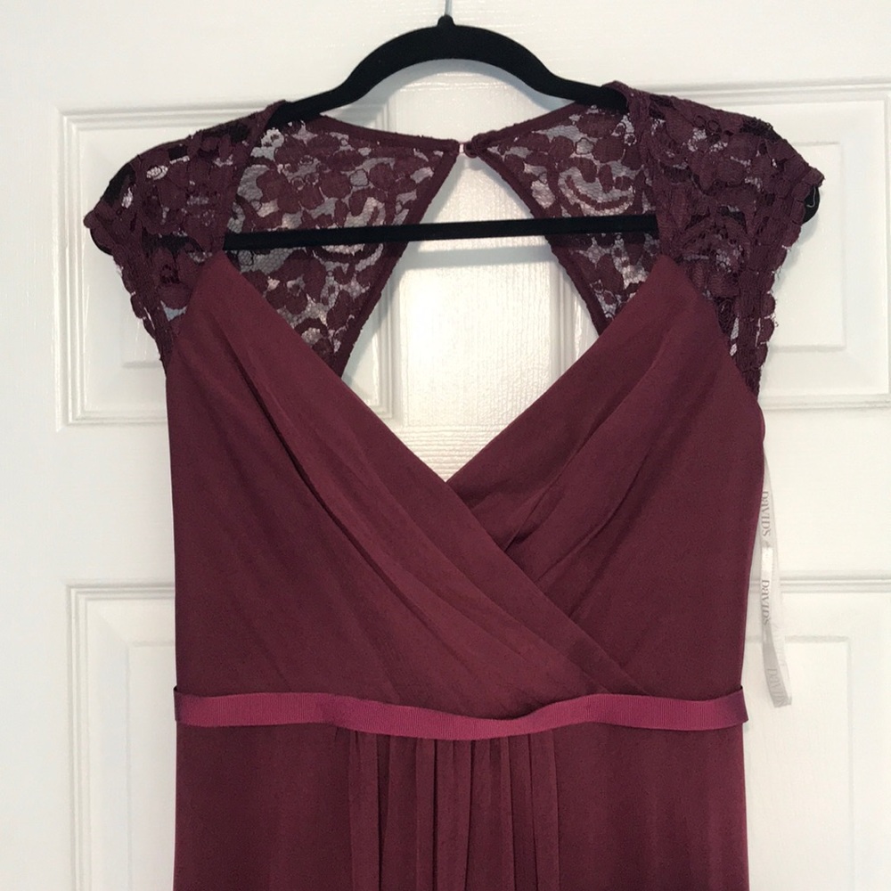 David’s bridal bridesmaid dress size 6